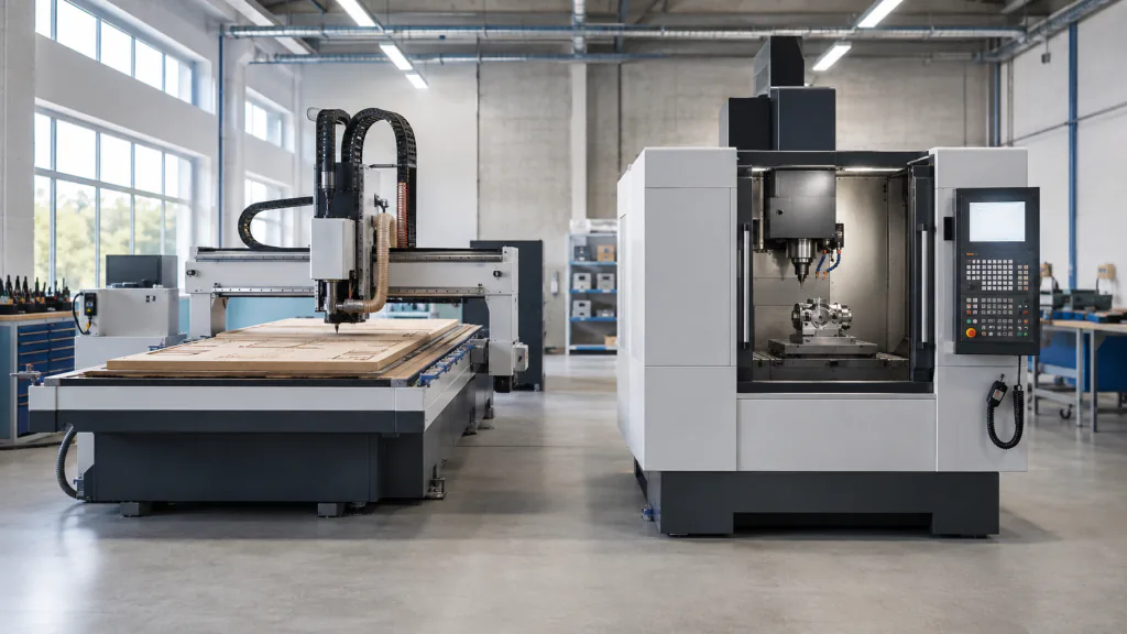 CNC router and machining center