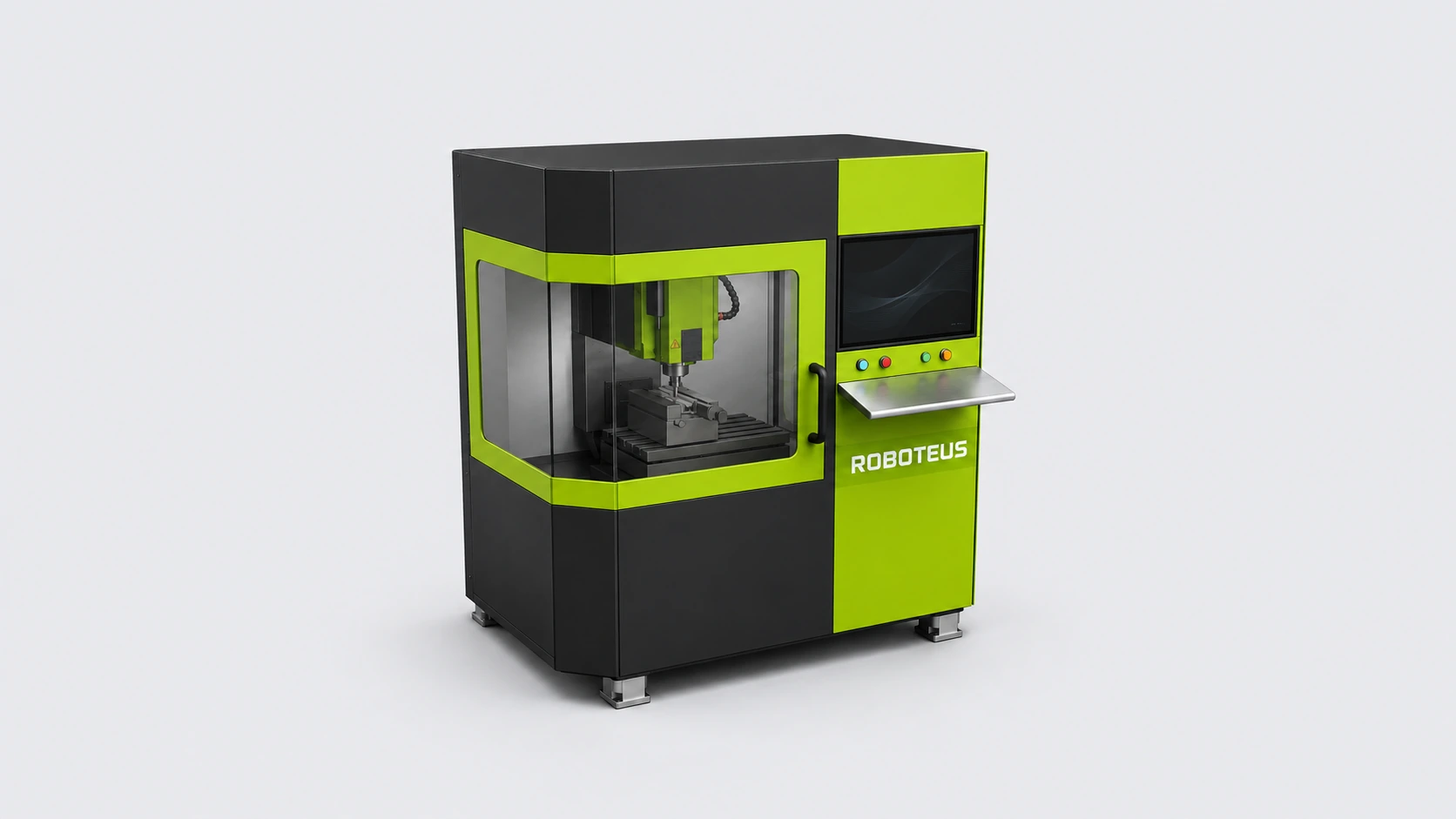 RBF Nova — geschlossenes CNC-Bearbeitungszentrum von Roboteus